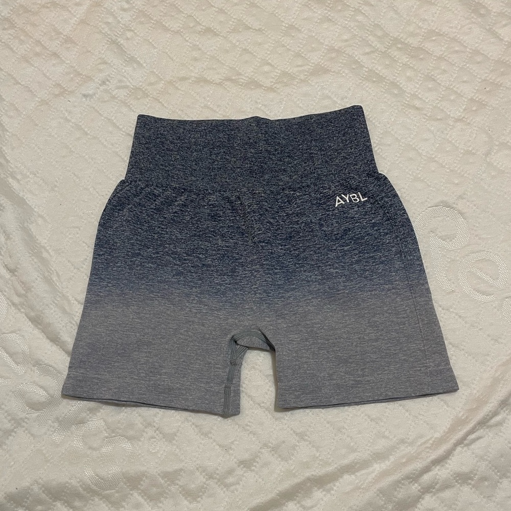 AYBL Dark Blue Ombré Shorts